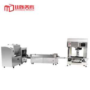 Chaîne de production de machine intégrée commerciale entièrement automatique de pain cuit à la vapeur MTZD80